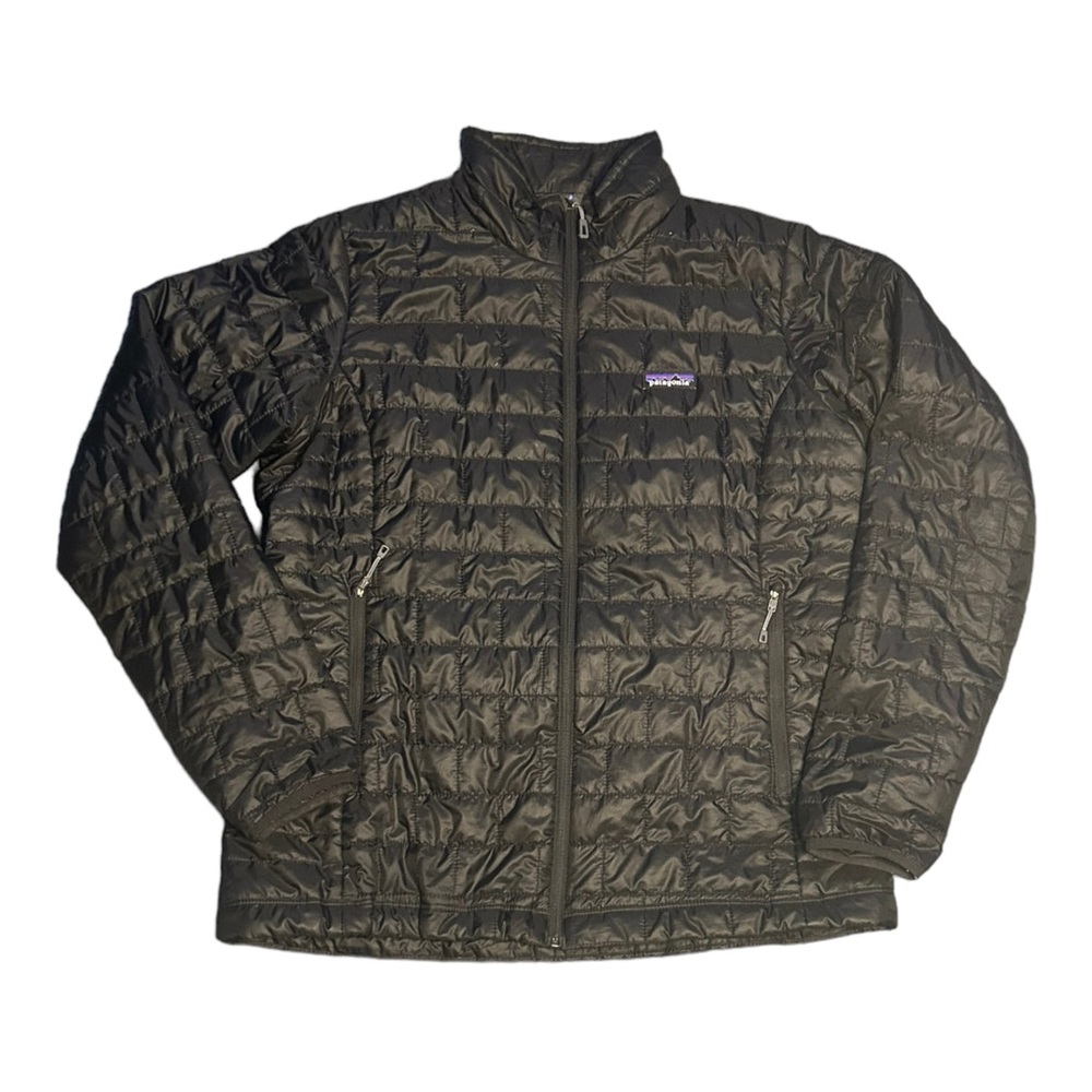 Patagonia Women's Nano Puff Jacket Black BLK 84217 Size XL PrimaLoft